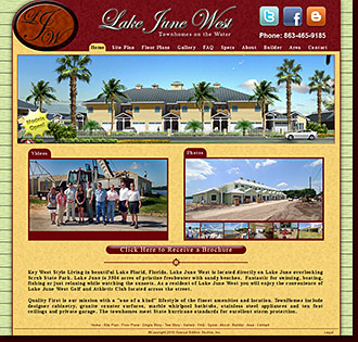  Web Site Design Lake June West